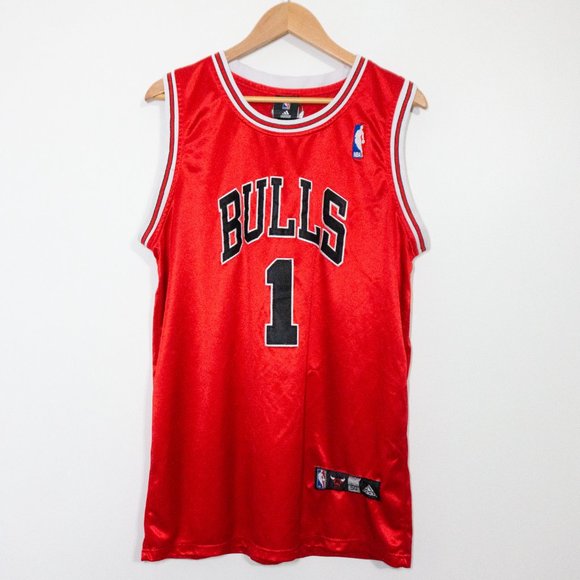 adidas Other - ✨3/$25✨Chicago Bulls "1 Rose" Adidas NBA Basketball Jersey - L